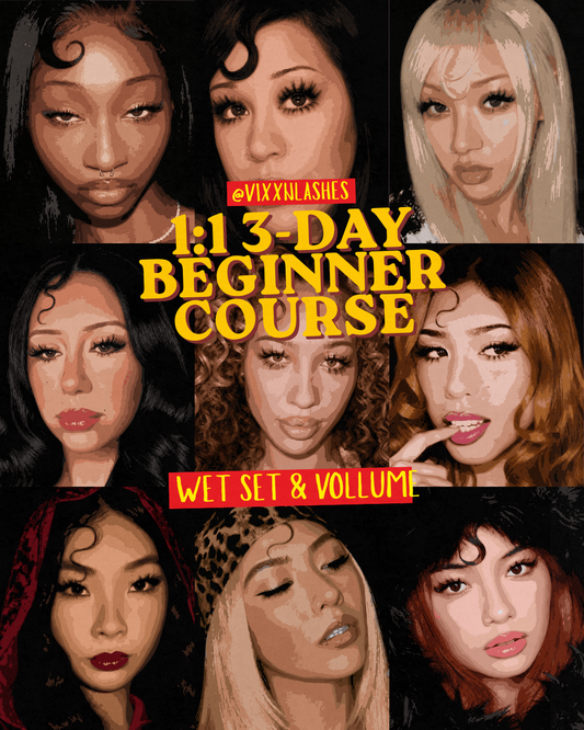 3 DAY BEGINNER COURSE ( WISPY & VOLUME )